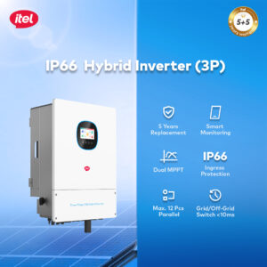 ITEL Hybrid Solar Inverter IP-66